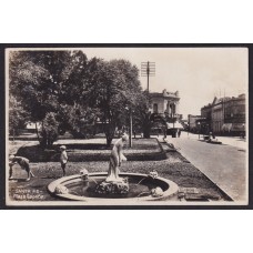 SANTA FE PLAZA ESPAÑA ANTIGUA TARJETA POSTAL